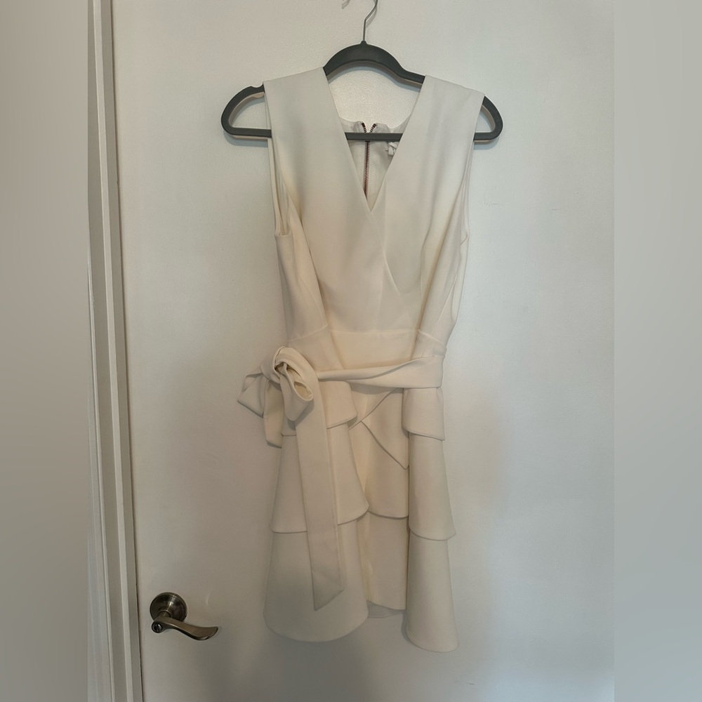Ted Baker Cream Reinah Dress Sz 5